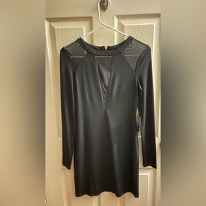 Express bodycon cutout mini dress